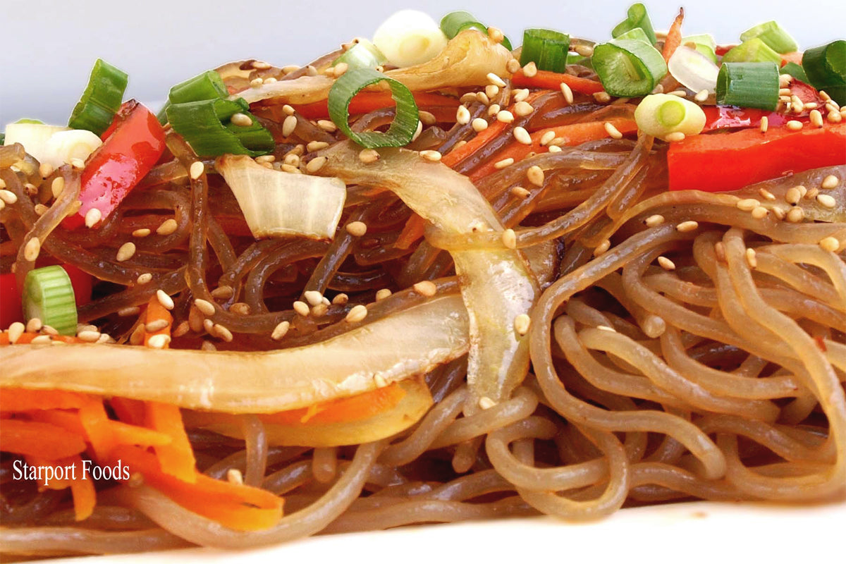Korean Japchae Noodles Recipe