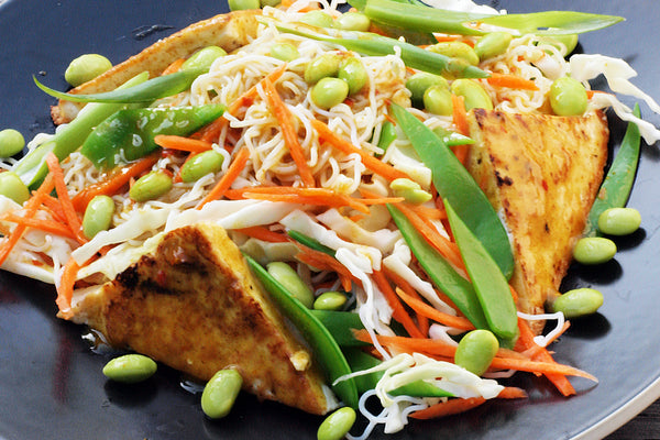 Tofu and Rice Noodle Salad Recipe