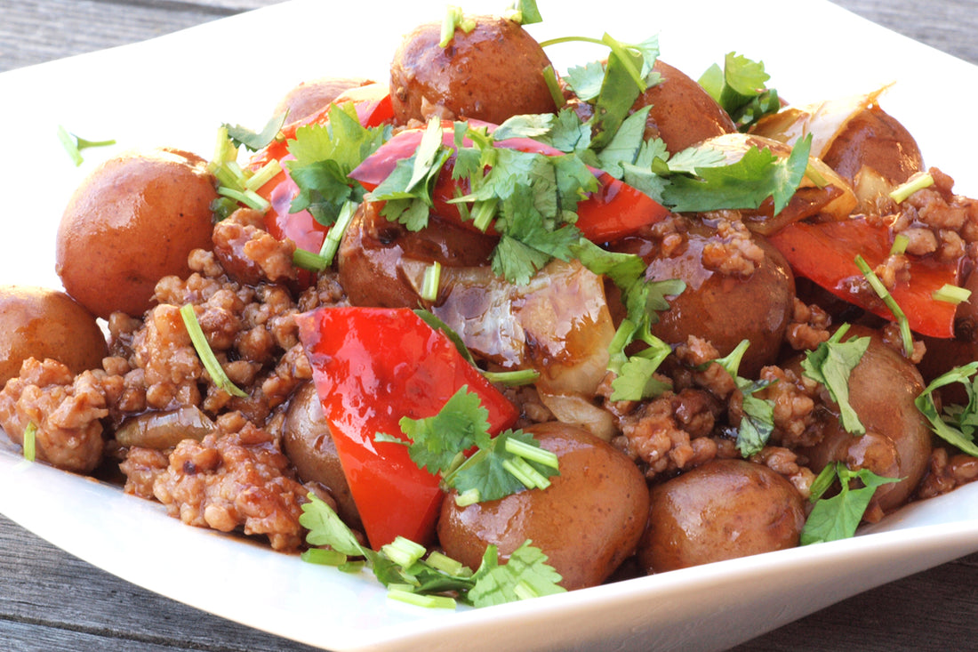 Spicy Korean Potatoes Recipe