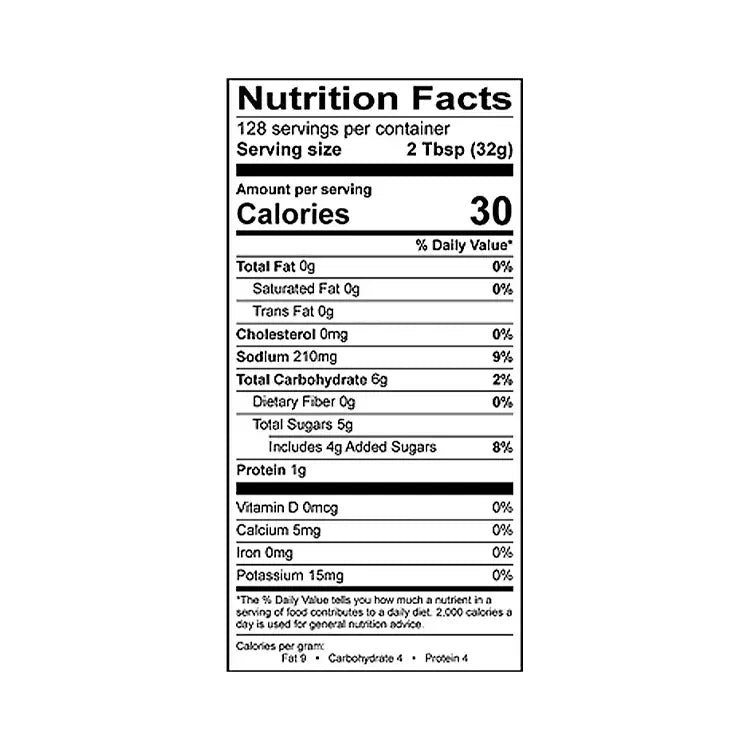 Starport Foods - Chipotle BBQ Sauce  , 4/1gal case (GF)