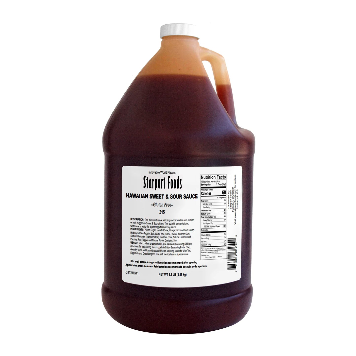 Starport Foods - Hawaiian Sweet & Sour, 1 gallon (GF)