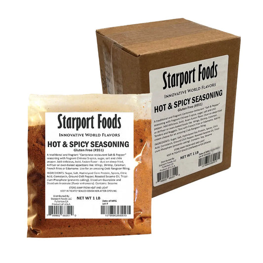 Starport Foods - Hot and Spicy Seasoning 2 x 1 LB (GF)
