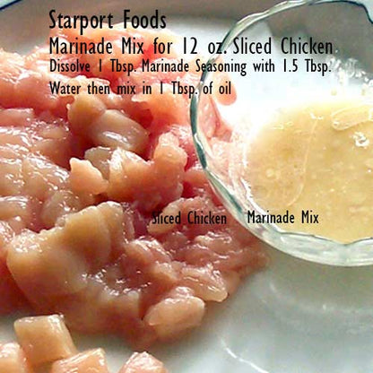 Image of how to use Marinade  Seasoning to marinate chicken